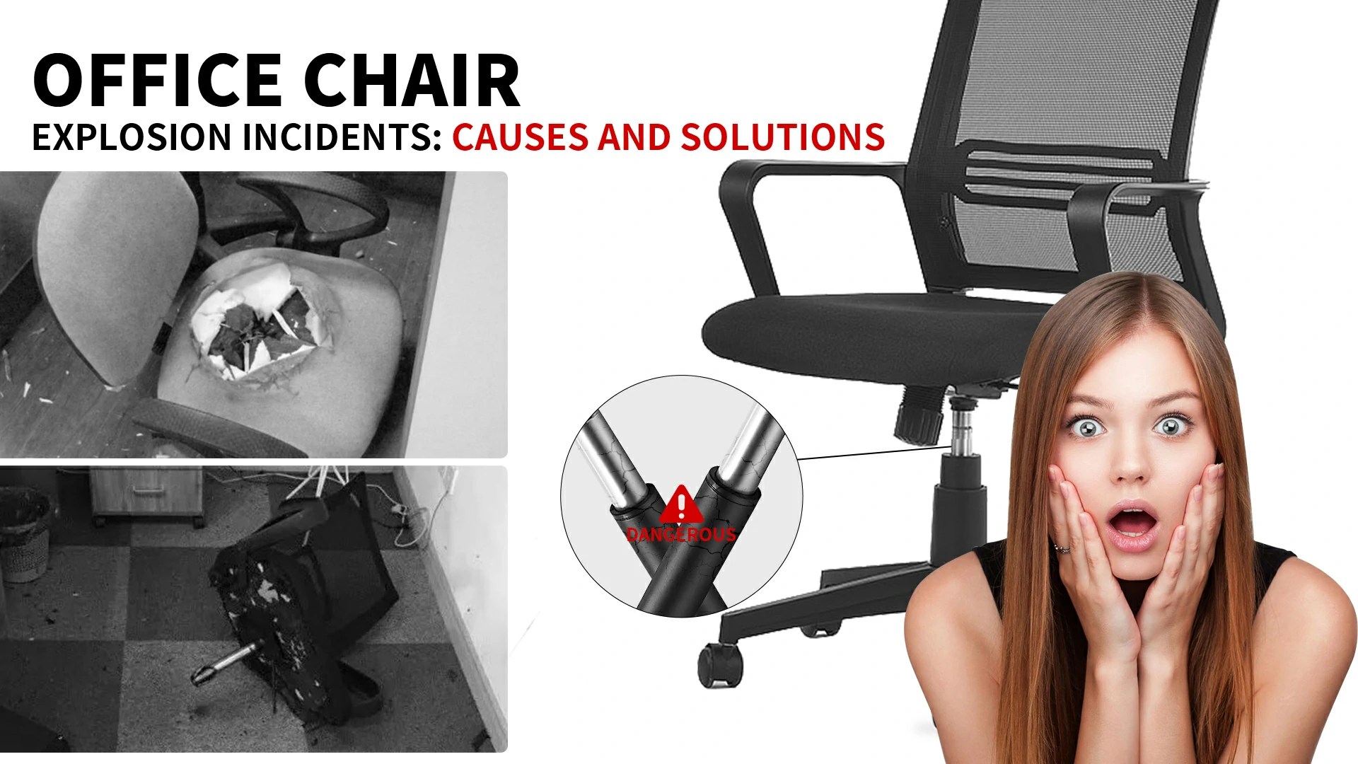 Office Chair Explosion Incidents: Causes and Solutions