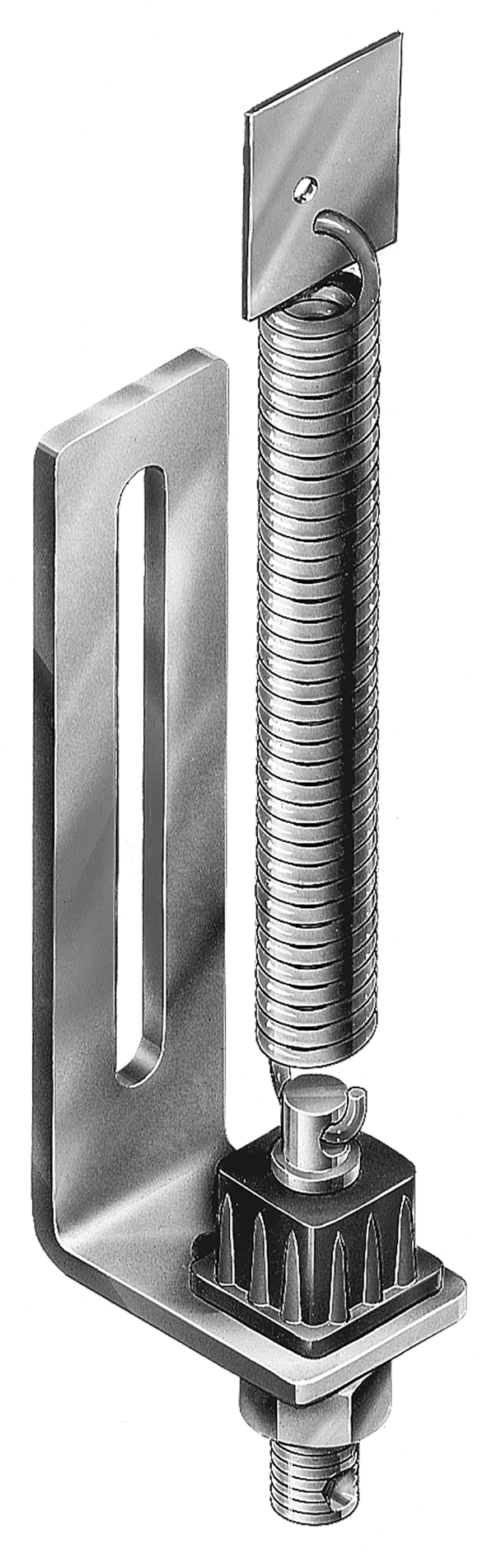 Long Plate Spring Adjustable Hinge