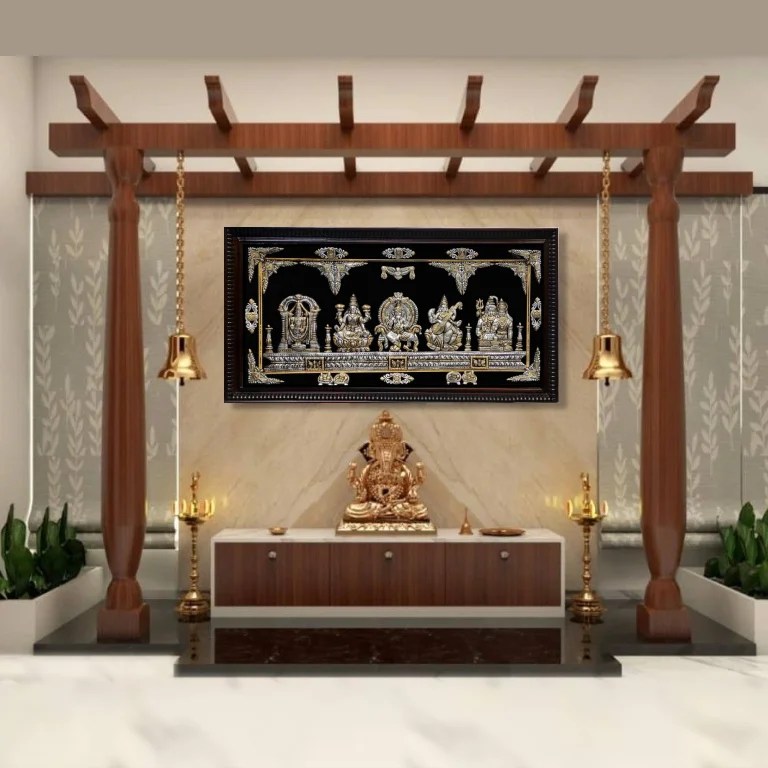 How our silver photos suits every pooja room ? Handcrafted Pure