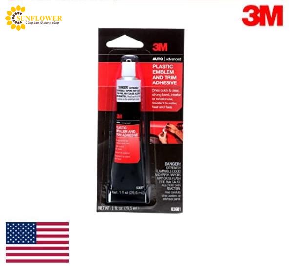 Keo 3M Plastic Emblem And Trim Adhesive chính hãng