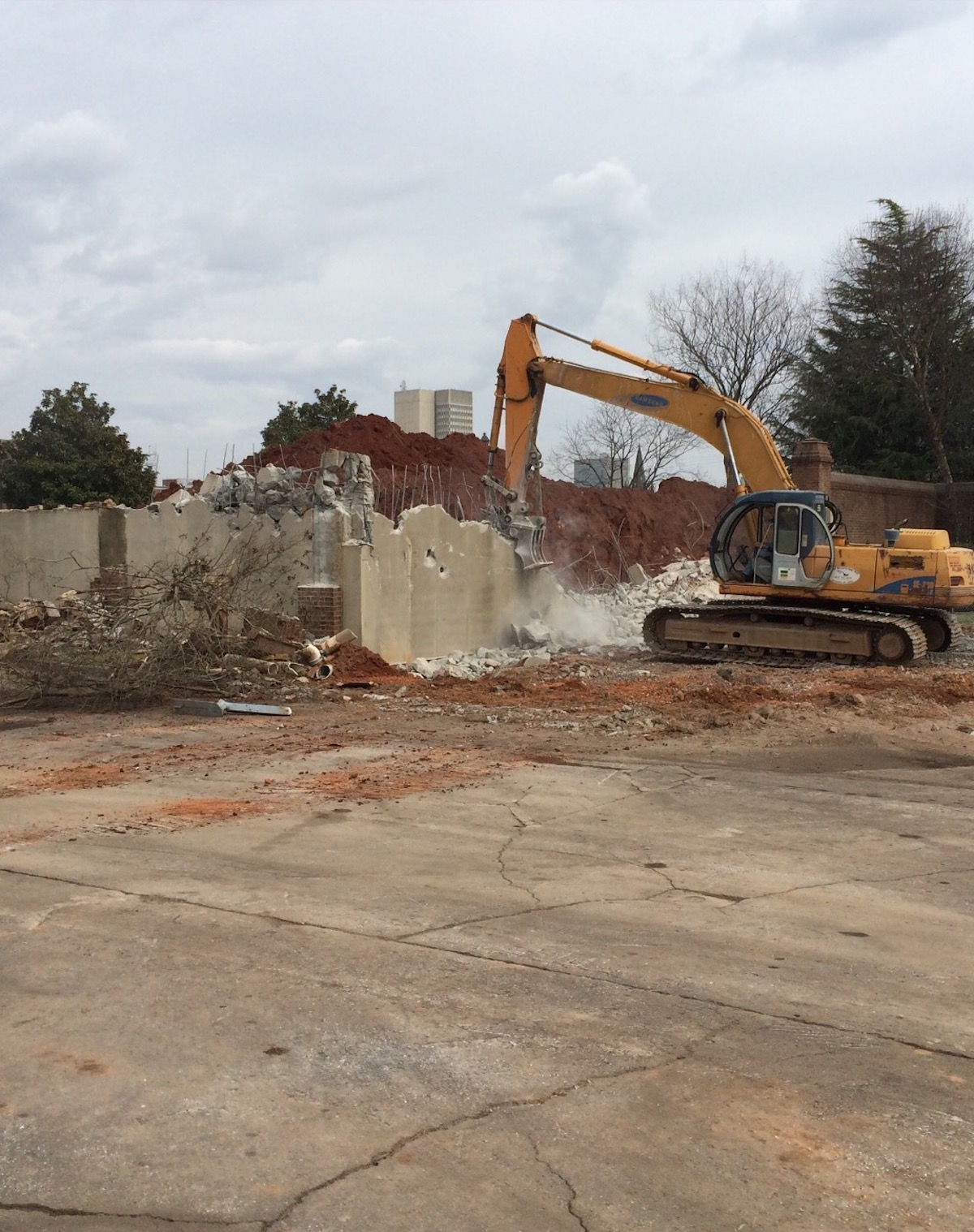 Industrial Demolition, Greenville SC, Shaw and Rutherford Vaughn