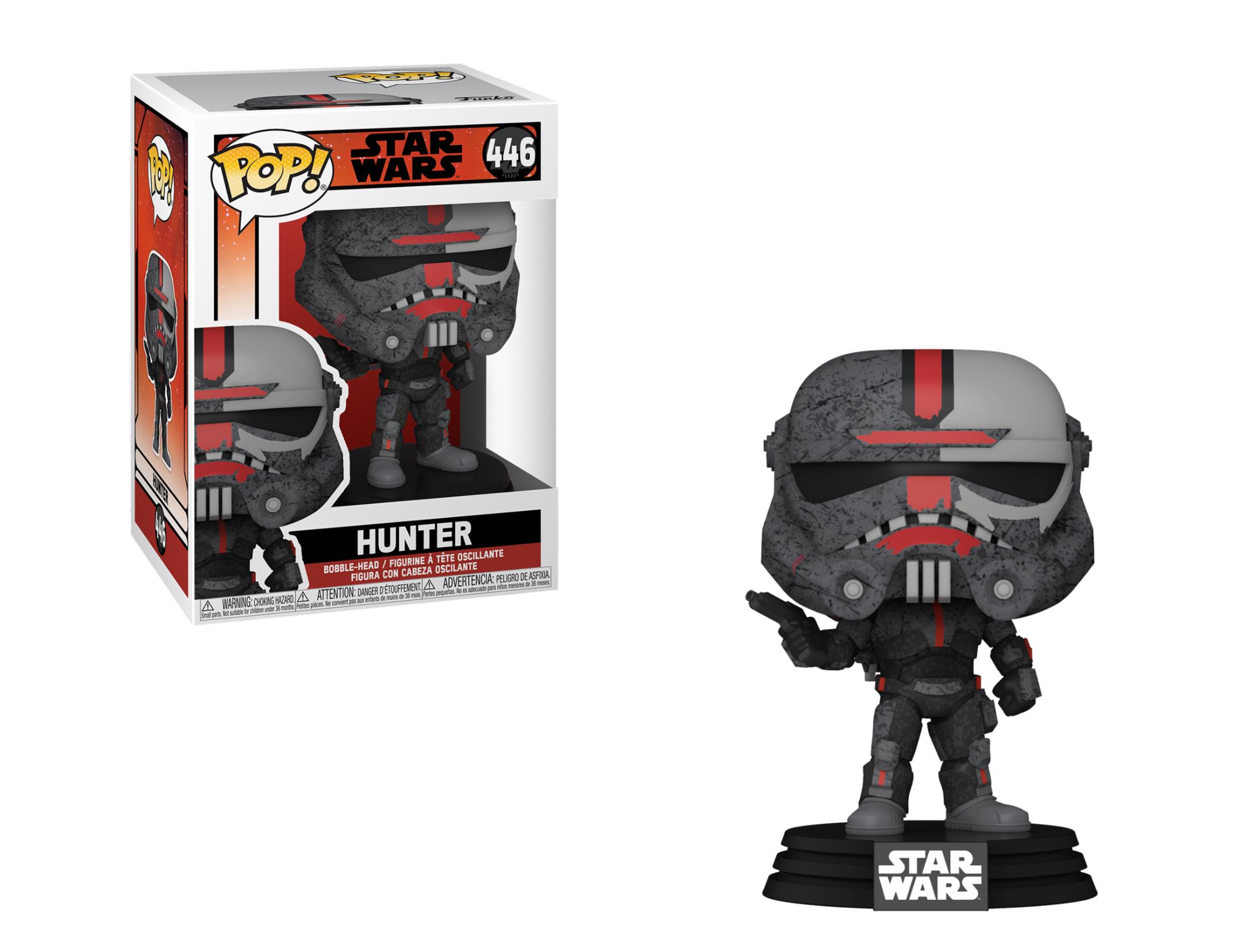 Funko POP! Star Wars Bad Batch Hunter 446 Vaulted Collectibles