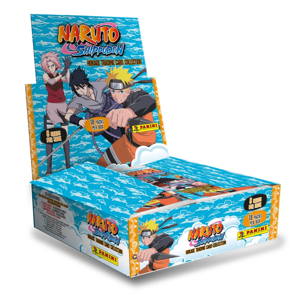 Panini Naruto Shippuden Hokage Trading Card Collection Flow Packs