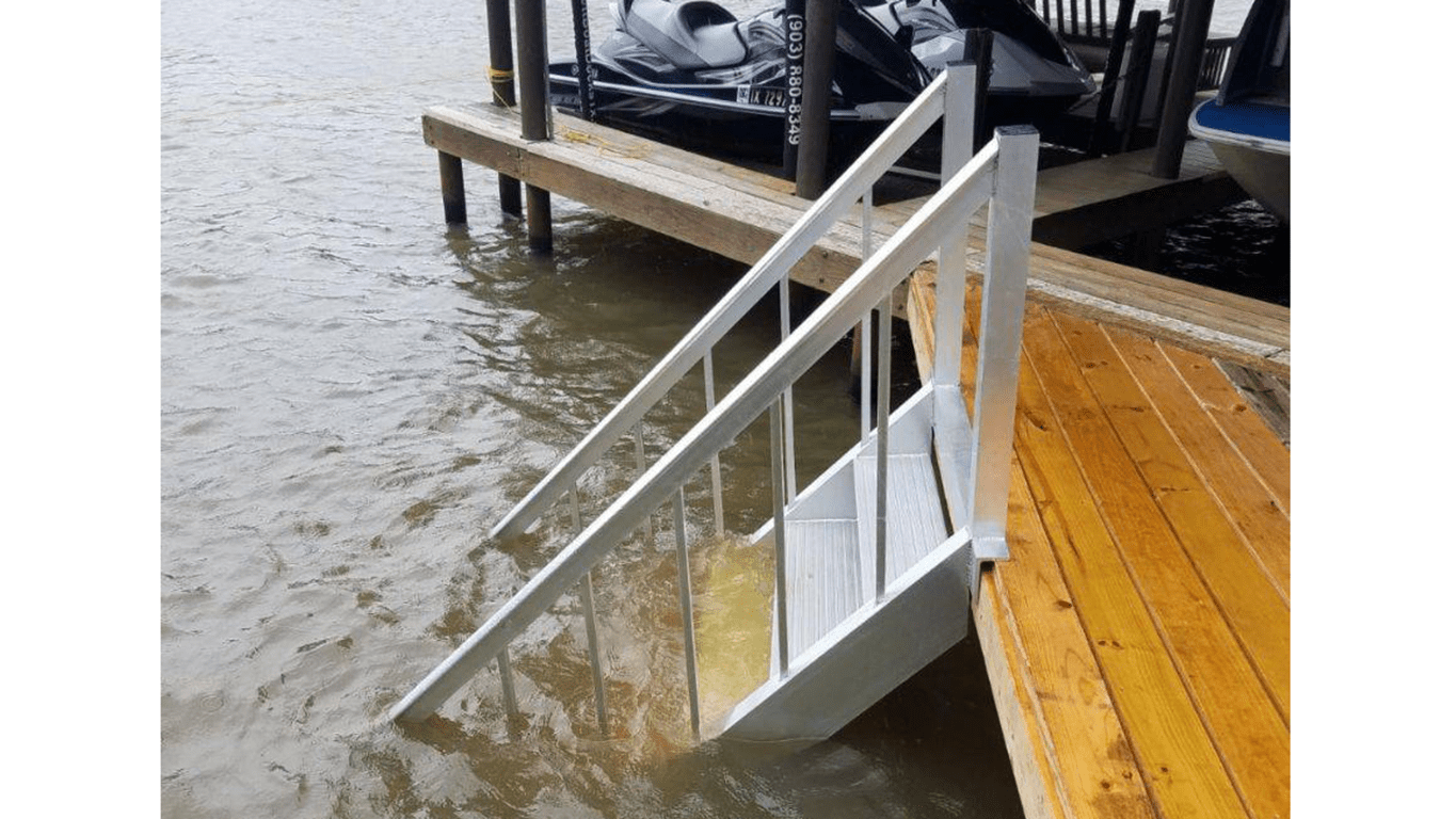 Lake Stairs Vault Marine Eustace Texas Vault Marine