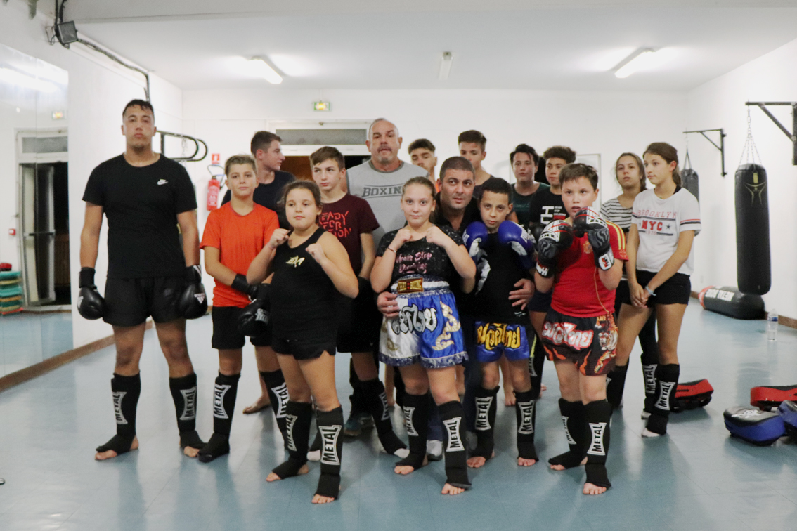 Les champions du Club de Boxe d'Aimargues V+ Petite Camargue