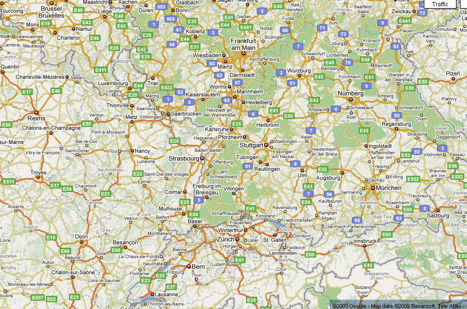 Harta Germaniei Google Maps