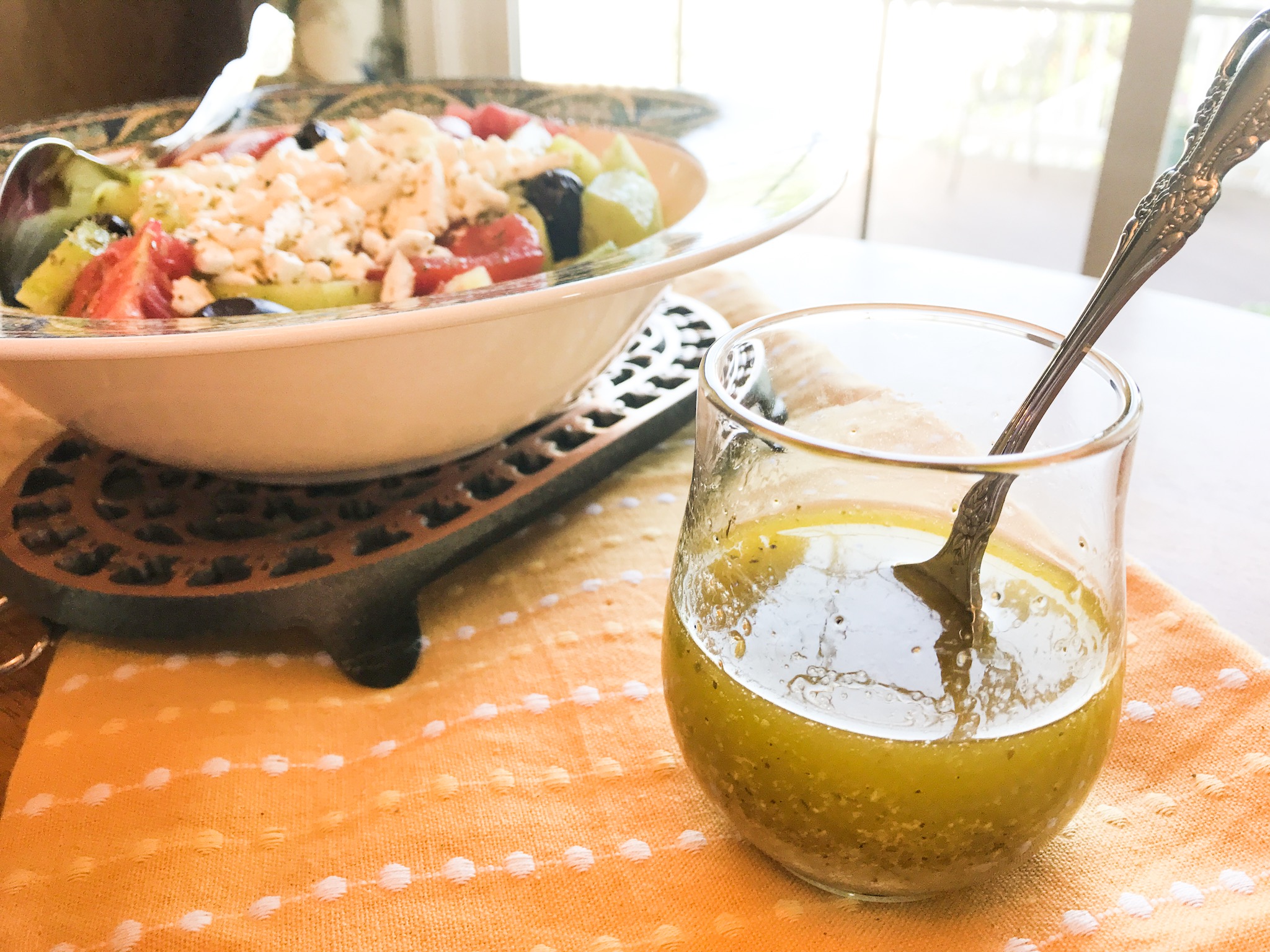 How to Make Greek Salad Dressing and Marinade