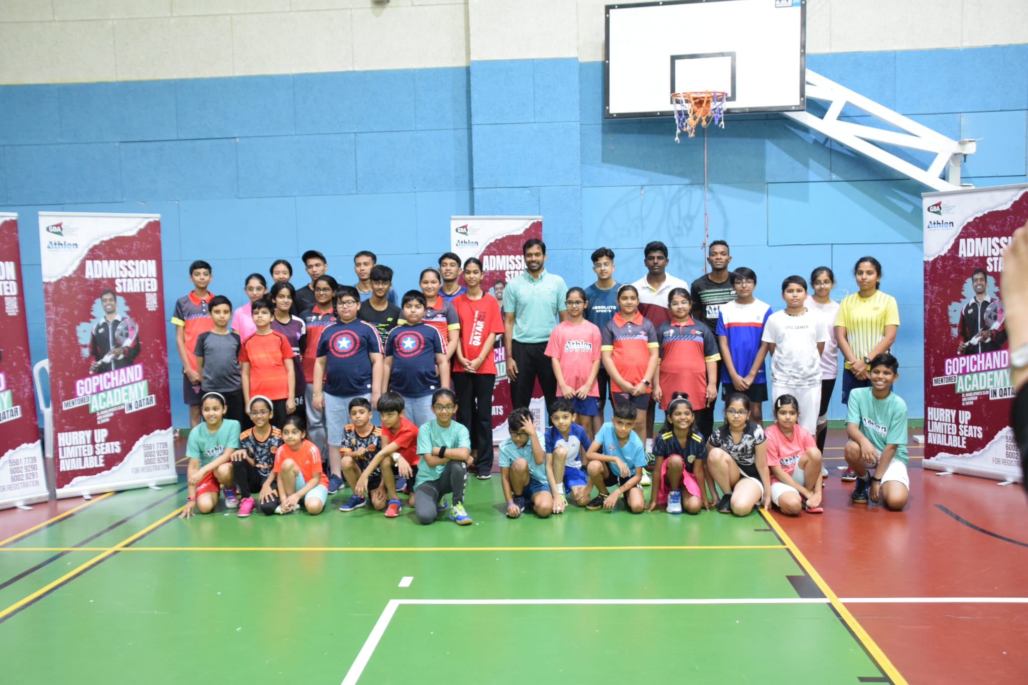 Search for future badminton champions starts in Qatar under guidance of