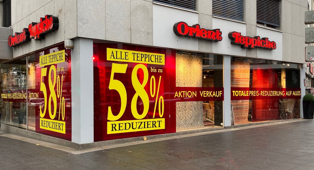 Totale Preisreduzierung auf Alles... Teppichgalerie Vazirian