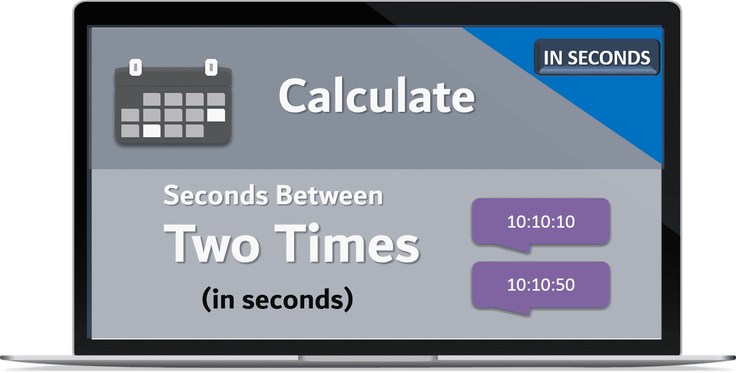 Calculate Seconds Between two Times in Excel VBA