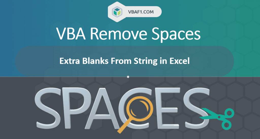 VBA Remove Spaces from String in Excel Explained with Examples