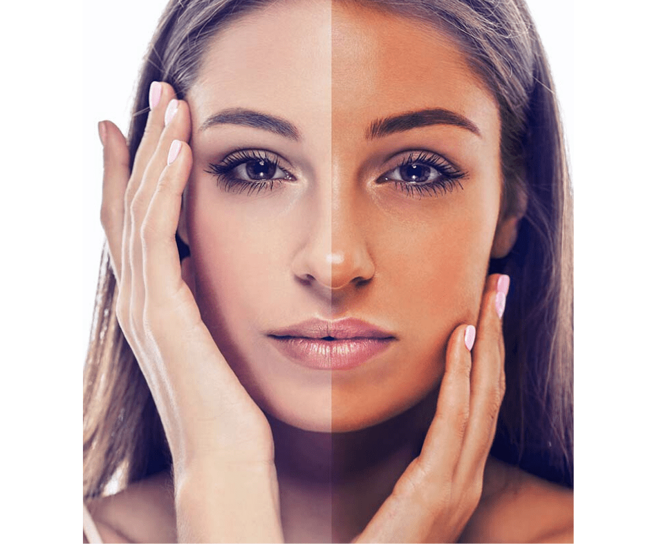 SKINCARE MASK FOR SUN TAN V Beautify