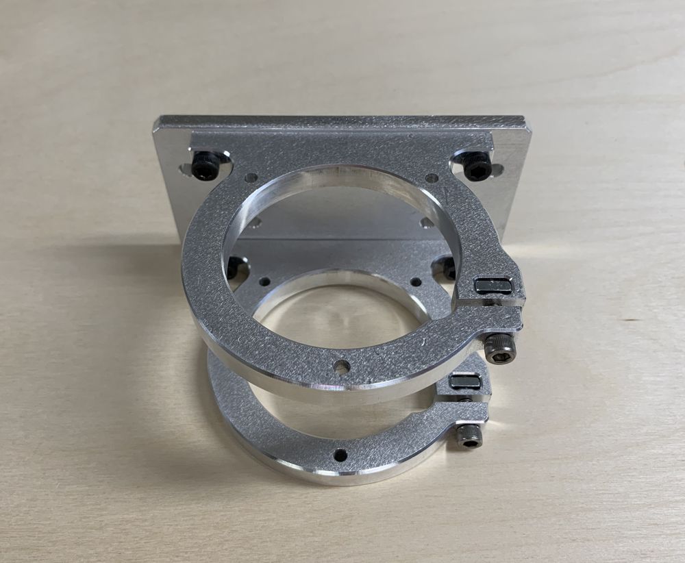 CNC Router/Spindle Mount Clamp Holder Kit for Makita RT0701C 1.25HP