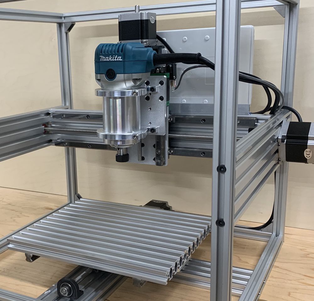 Tabletop CNC Router vBotTech