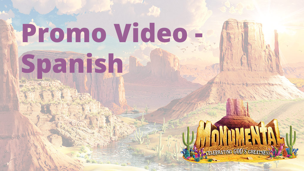 Monumental Promo Video Spanish Group VBS Tools