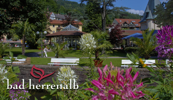 BERGFEX Panoramakaart Bad Herrenalb Kaart Bad Herrenalb Alm Bad