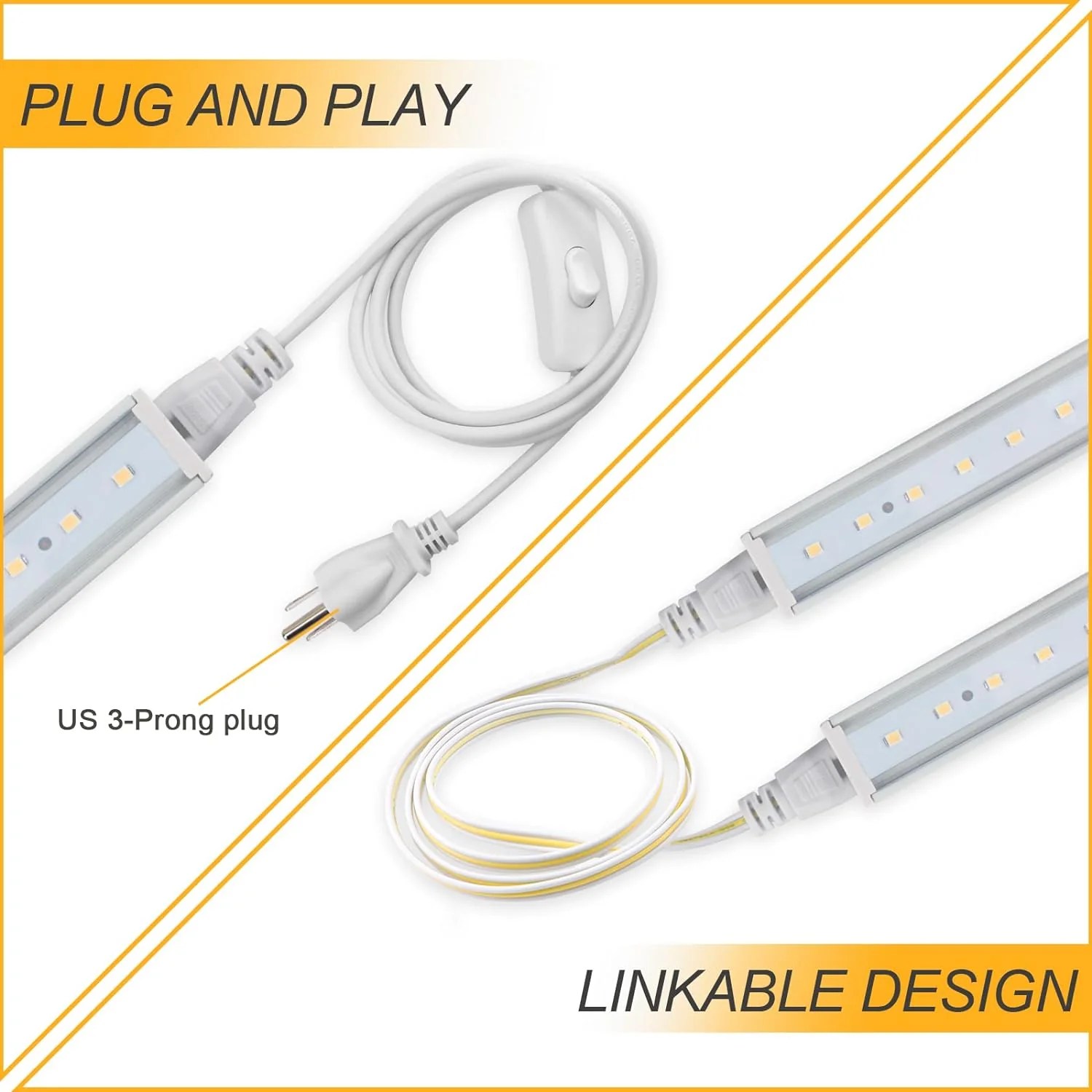 Bright 5000K T5 Grow LED Light 12" Vivid Chameleons & Habitats Inc.