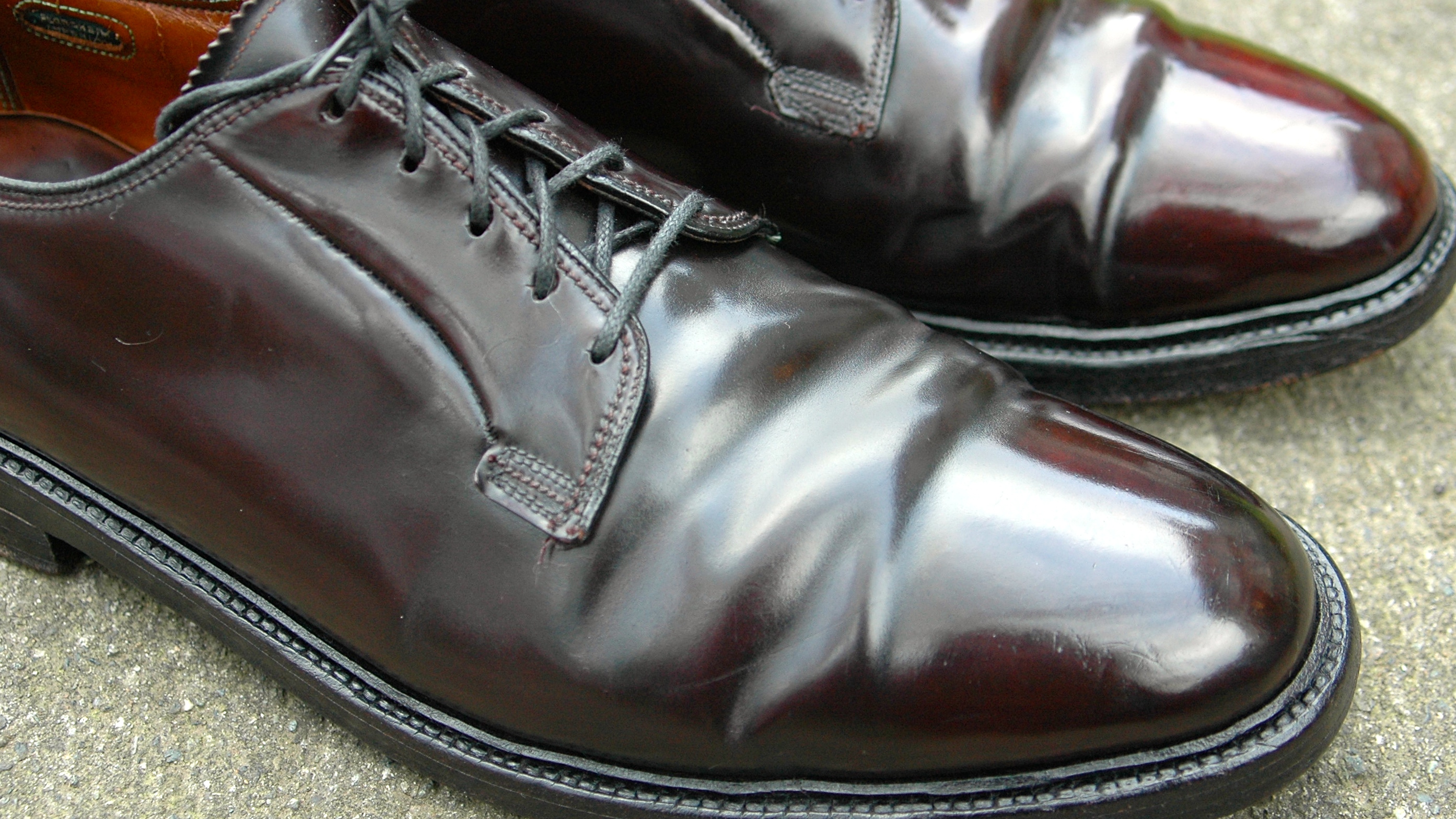 Stripping Wax from Shell Cordovan vcleat