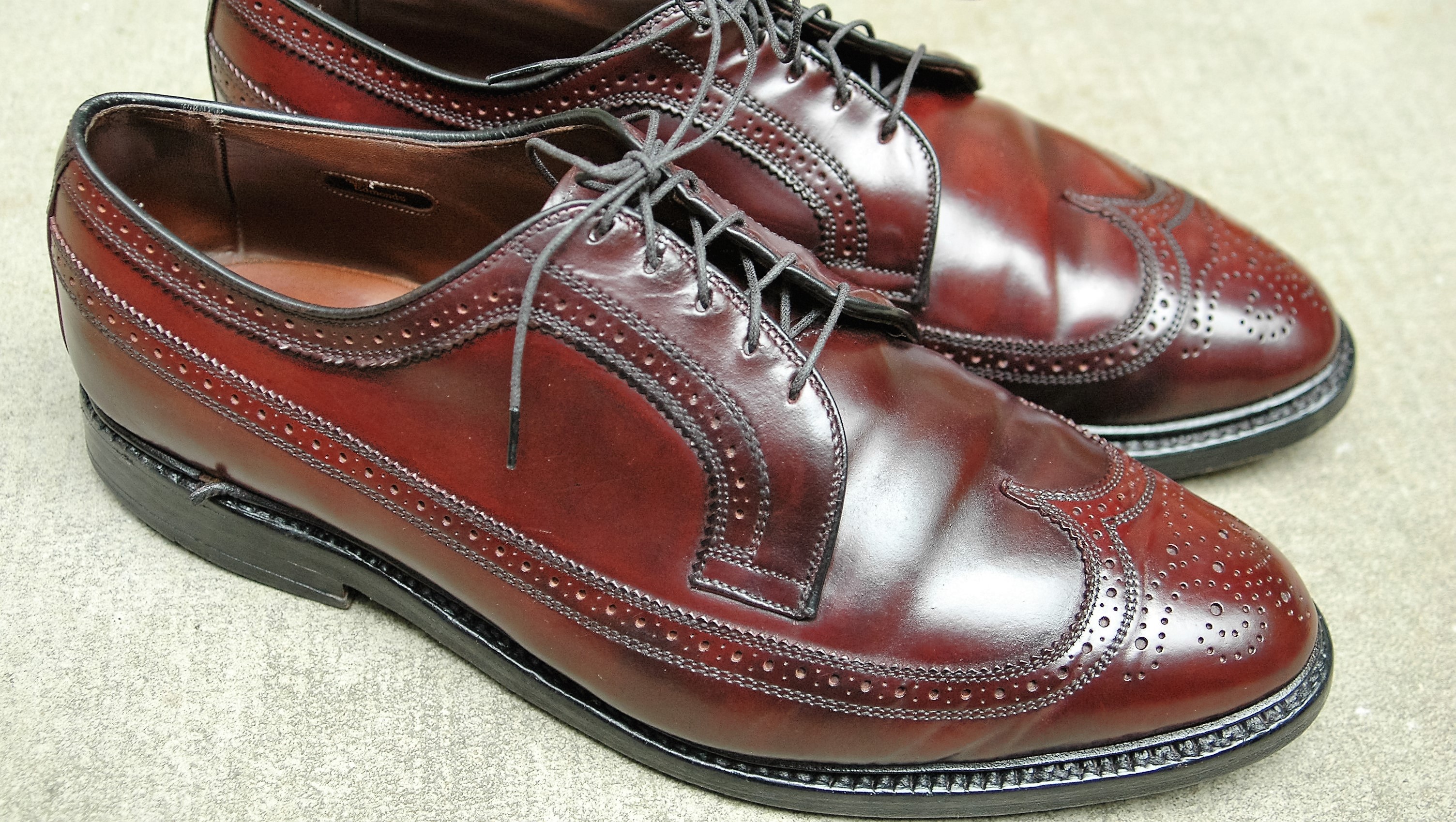 Allen Edmonds MacNeil Shell Cordovan 9187 Restore vcleat