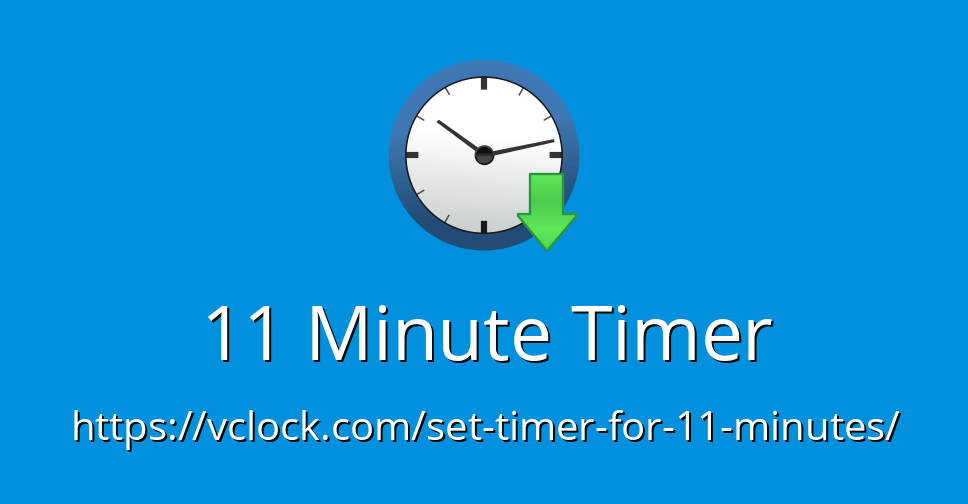 11 Minute Timer Online Timer Countdown