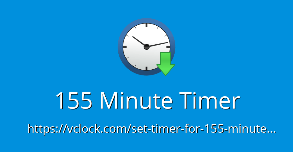 155 Minute Timer Online Timer Countdown