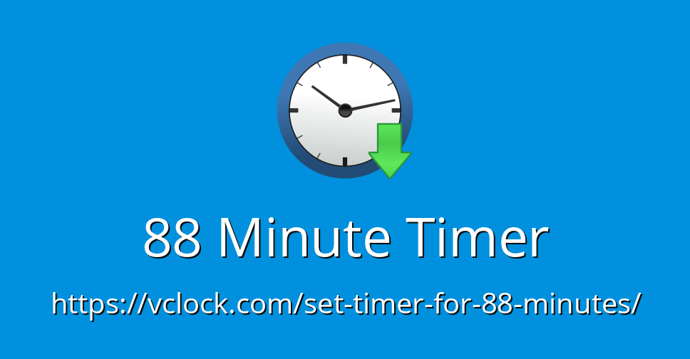 88 Minute Timer Online Timer Countdown