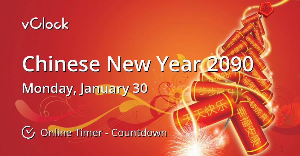 When is Chinese New Year 2090 Countdown Timer Online vClock