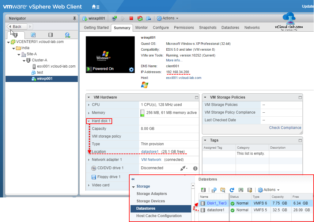 VMWARE VCENTER STORAGE MIGRATE/SVMOTION VM AND PORT BINDING