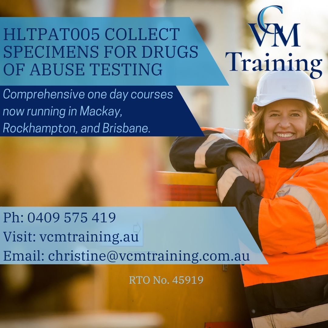 HLTPAT005 Collect specimens for drugs of abuse testing training