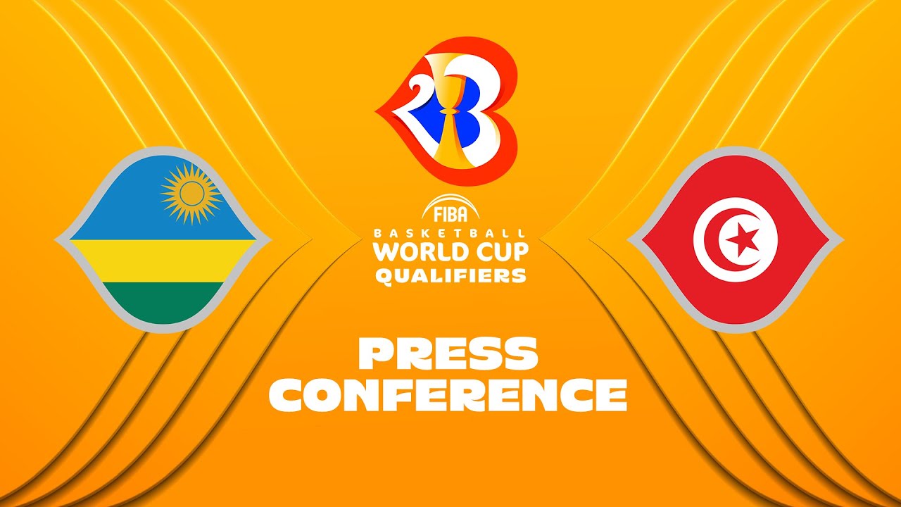 summer 2023 simulcast Live | Rwanda V Tunisia - Press Conference | Fiba Basketball World Cup 2023 African Qualifiers - Vcp Hoops