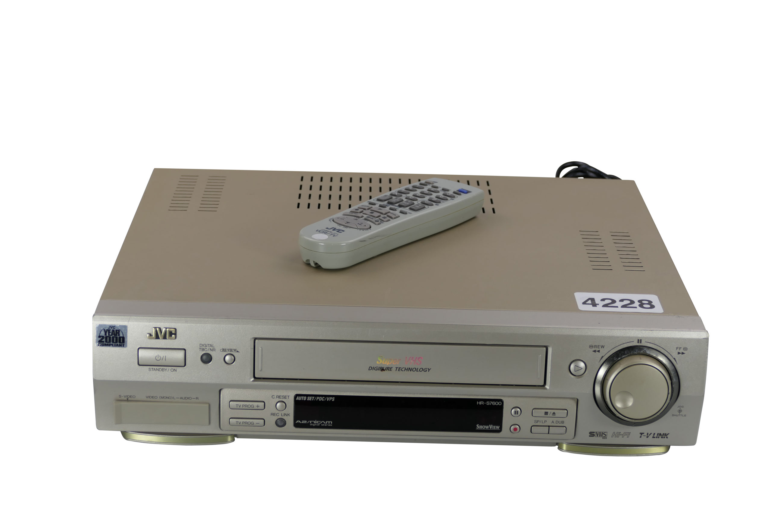 JVC HRS7600EU Super VHS ET Digital TBC/DNR