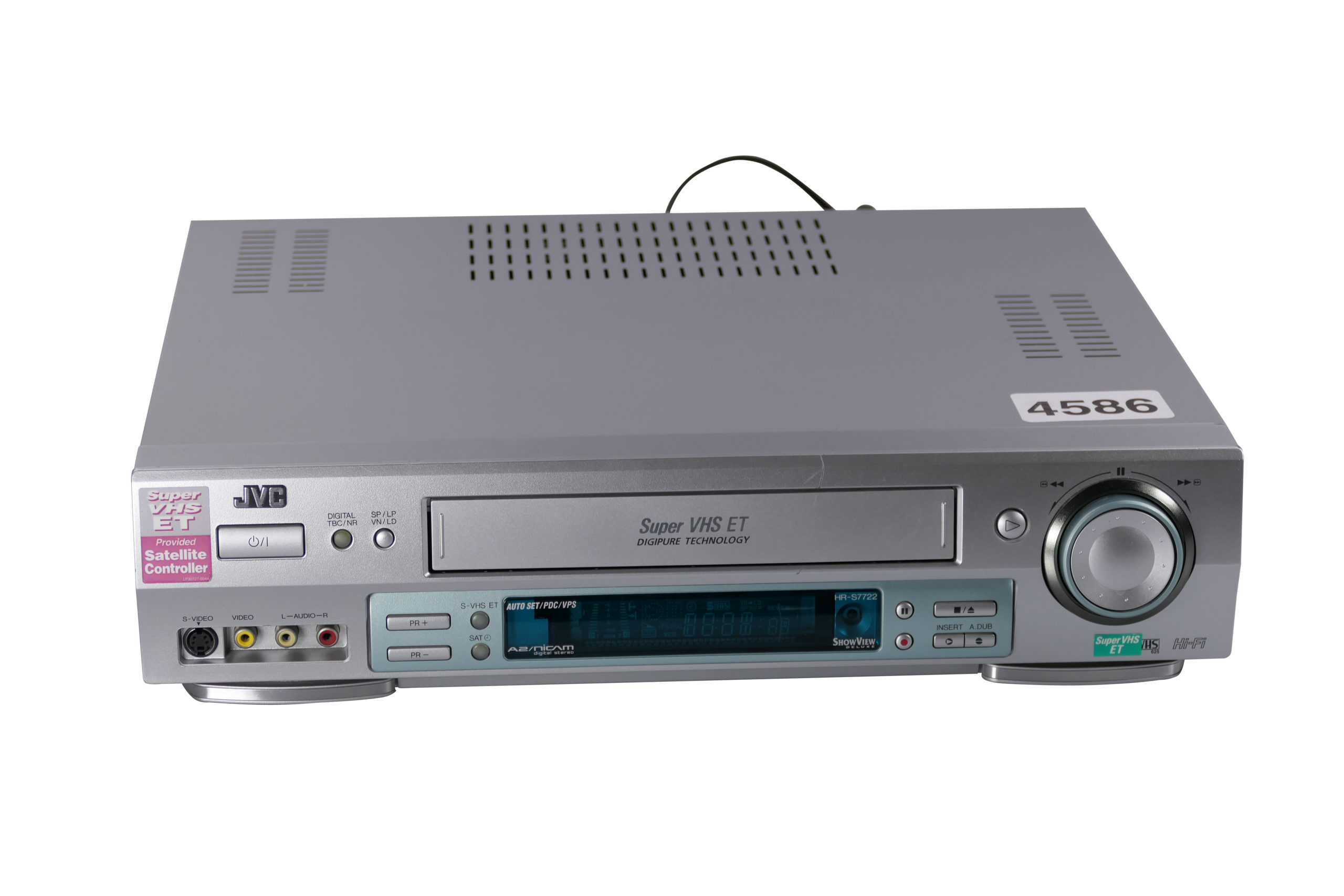 JVC HRS7722EU Super VHS ET Digipure Technology TBC / DNR
