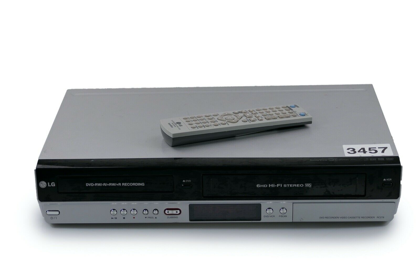 LG RC278 DVD & VHS recorder (VHS copy to DVD)