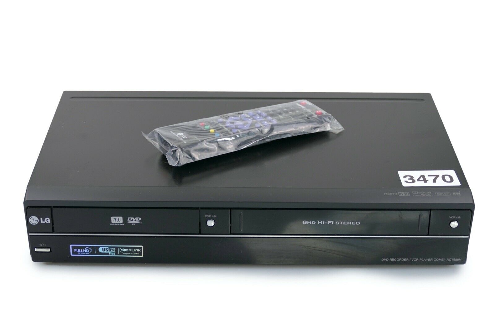 LG RCT689H DVD & VHS recorder (VHS copy to DVD)