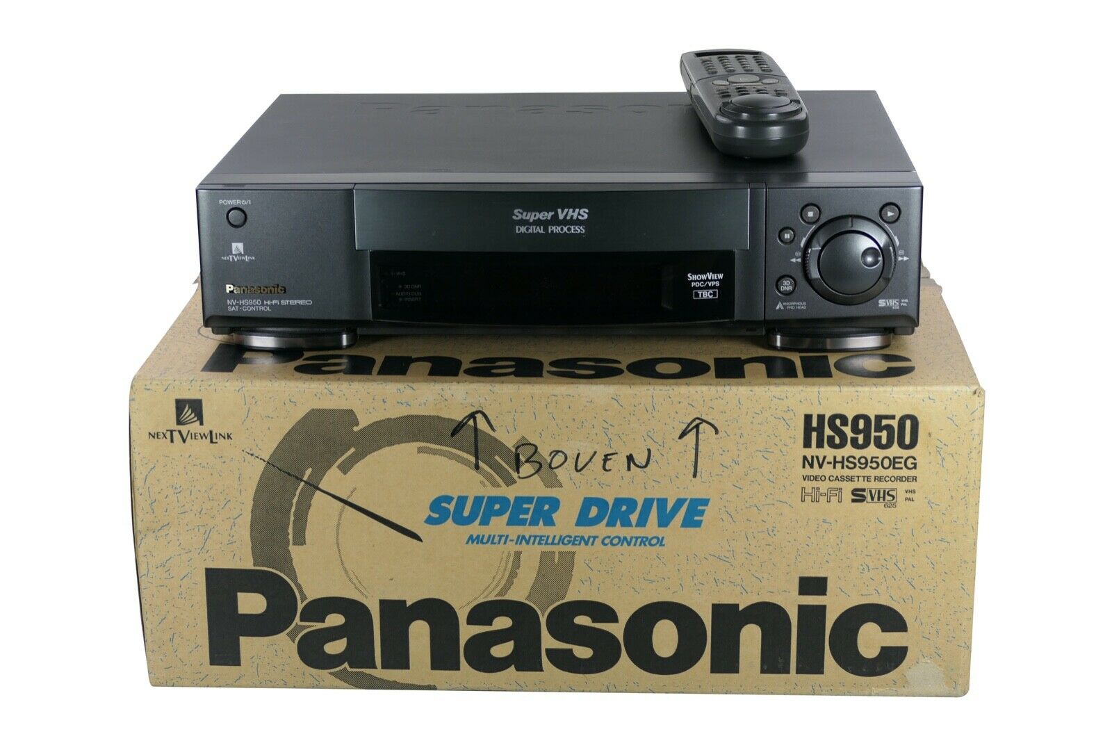 Panasonic NVHS950EG SVHS Super VHS Digital TBC 3D DNR (BOXED OVP