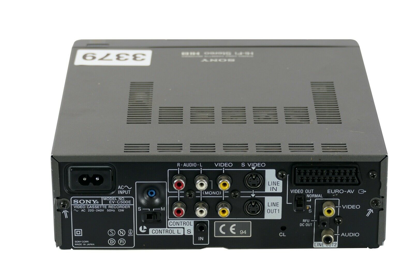 Sony EVC500E Hi8 & Video8 Recorder Player (refurbished)