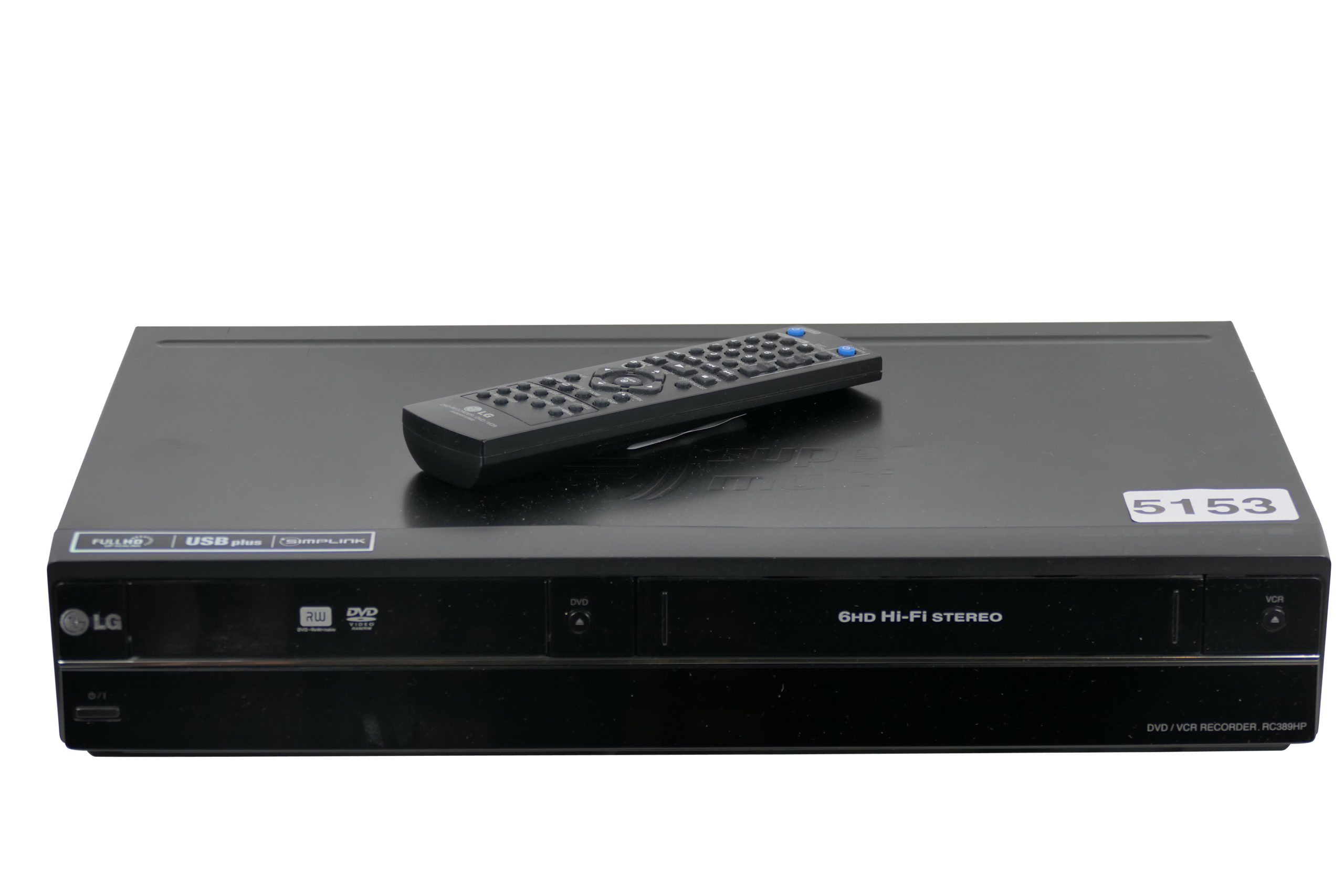 LG RC389H DVD & VHS recorder (VHS copy to DVD)