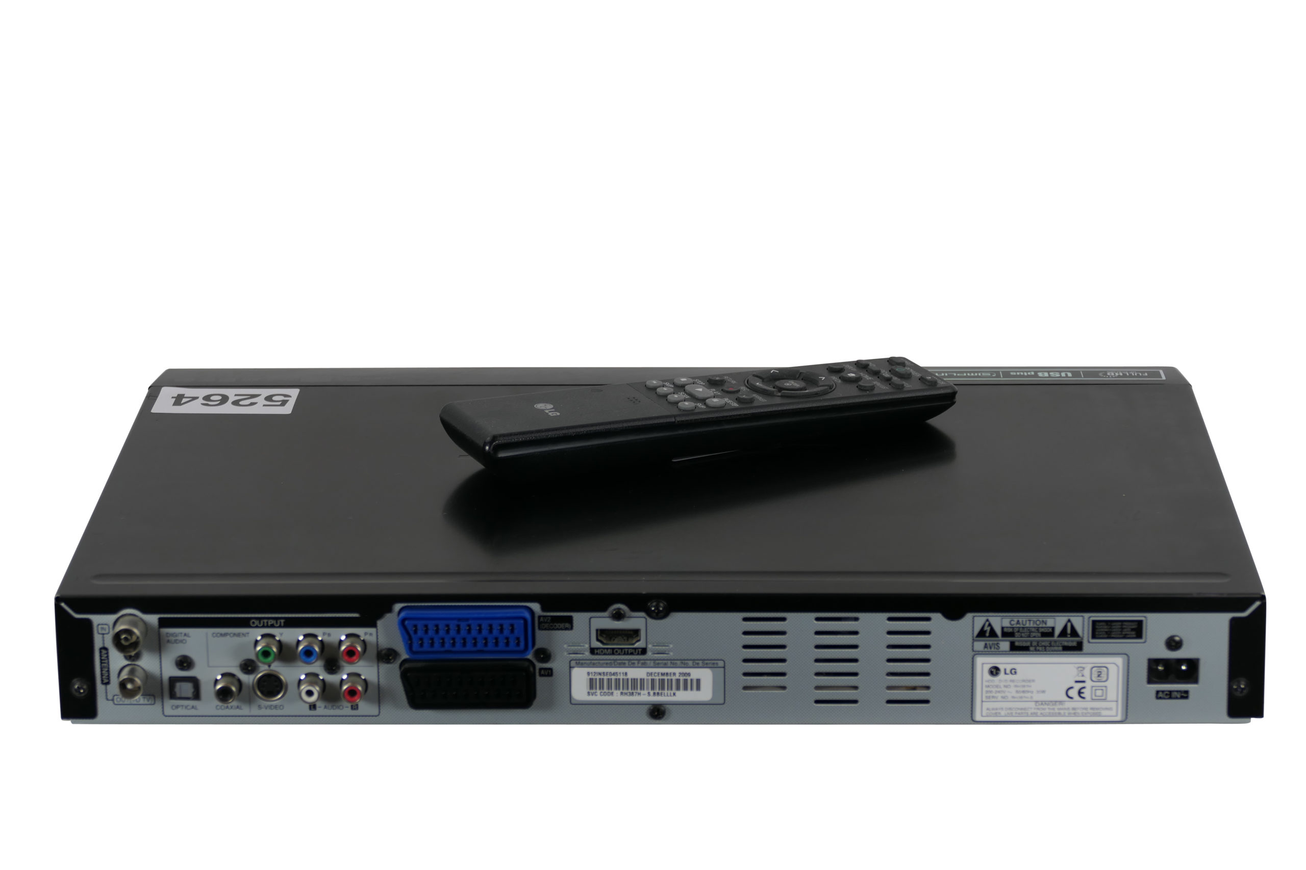 LG RH387H DVD & Harddisk recorder (160GB)