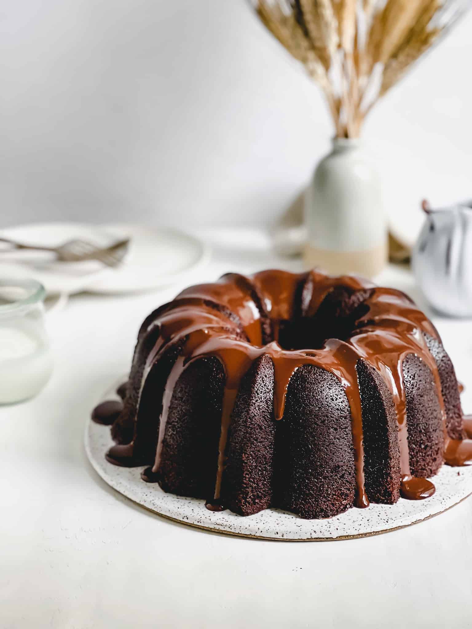 Double Chocolate Cinnamon Bundt Cake Vintage Confections