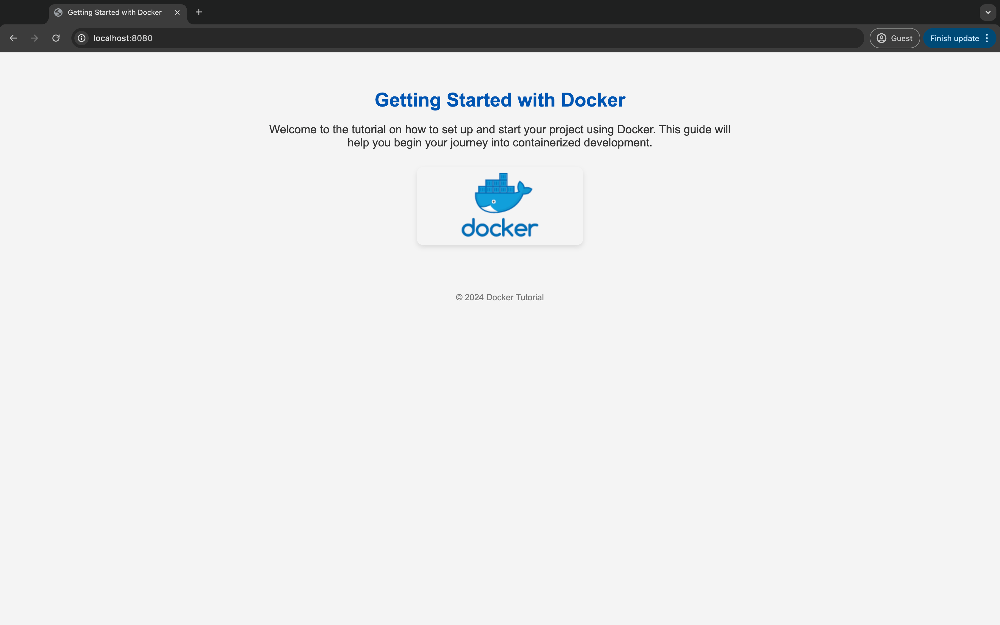 CMSC408 Docker Tutorial Selecting a base image for your web site