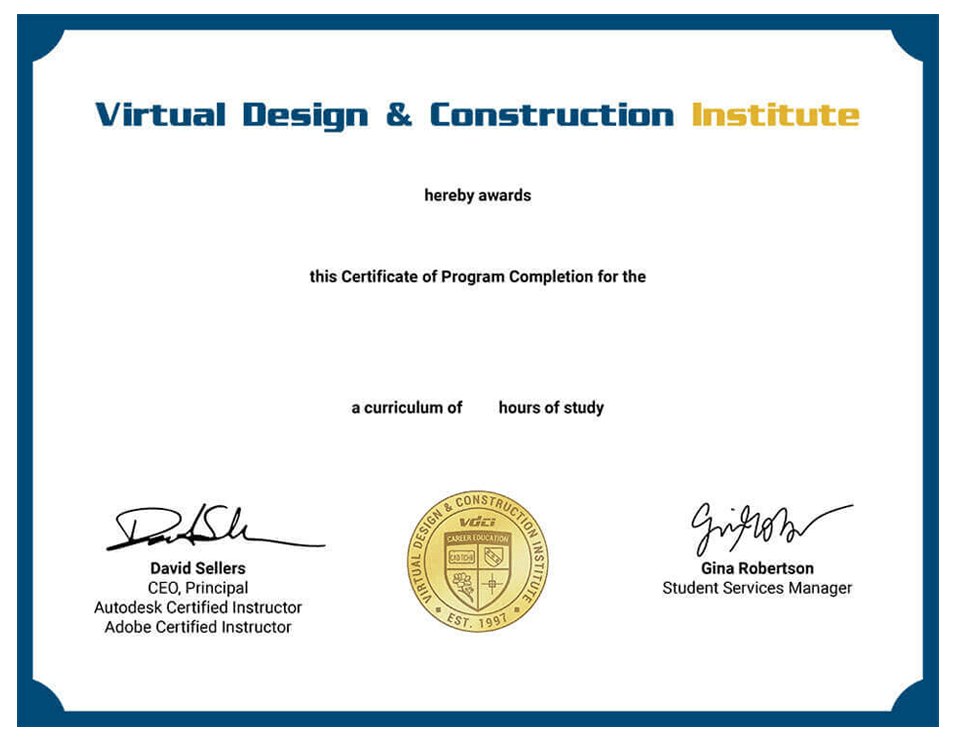 BIM Certificate Program Revit Certification
