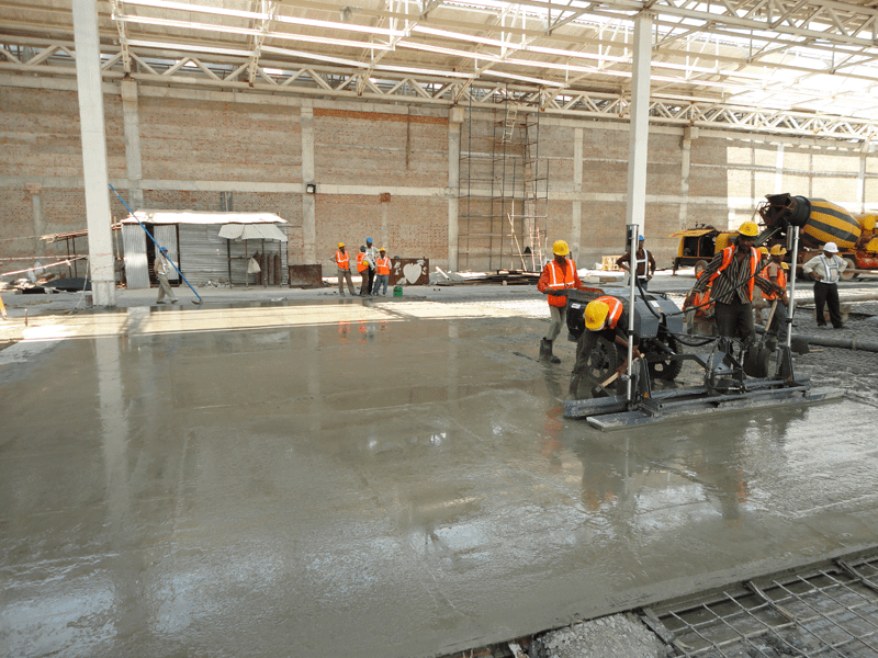 VDF Flooring or Vacuum Dewatered Flooring, Tremix Flooring Services in