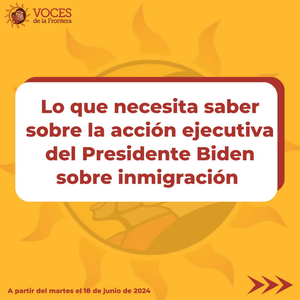 Acción Ejecutiva Voces De La Frontera