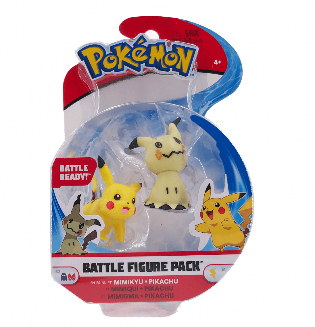 Pokémon Battle Figure Pack 2″ 2pack Assorti 6 stuks