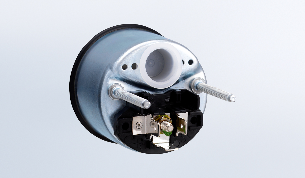 Fuel Gauge, Use with 090 Ohm Sender or Dual Station with 10180 Ohm