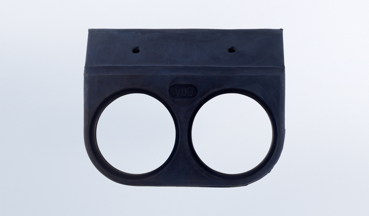 1 Gauge Rubber Mounting Bracket for 2 1/16 Gauges VDO Instruments