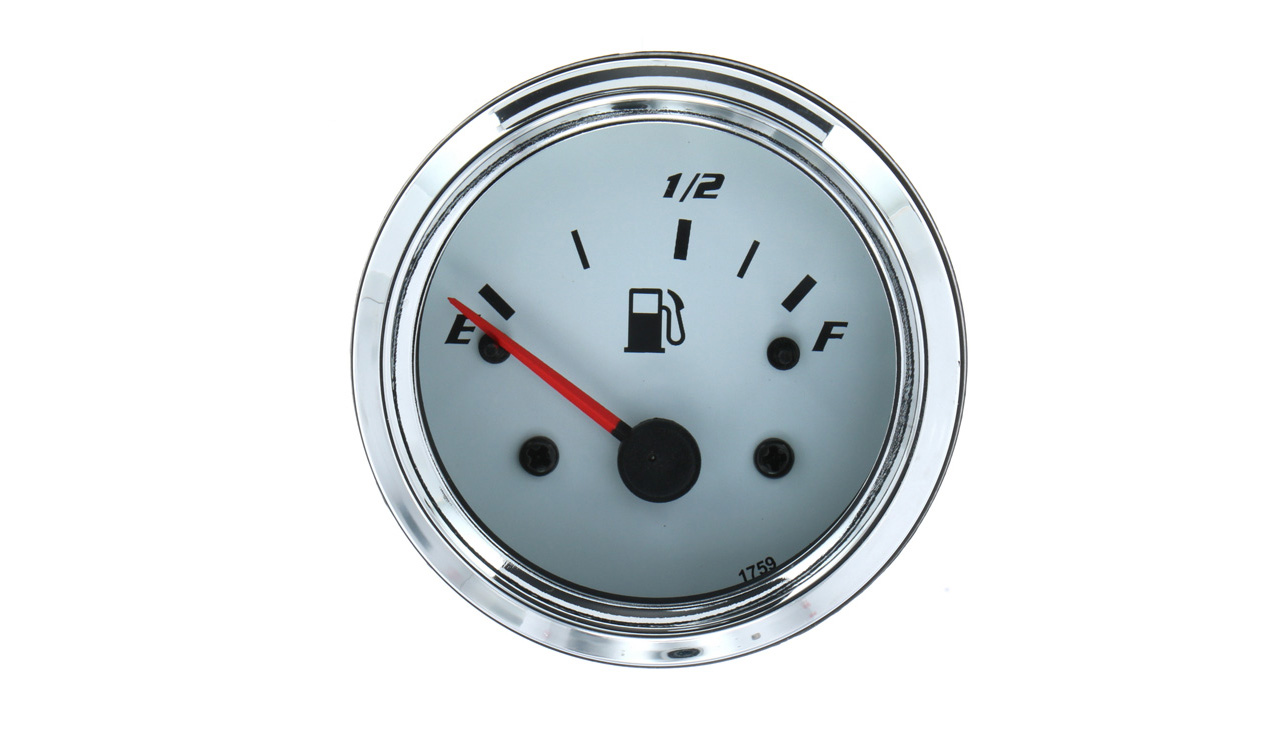 Fuel gauge for universal 2433 ohm fuel senders VDO Instruments