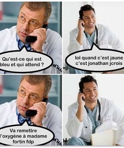 Qu'est ce qui est bleu et qui attend Image drole à découvrir sur V.D