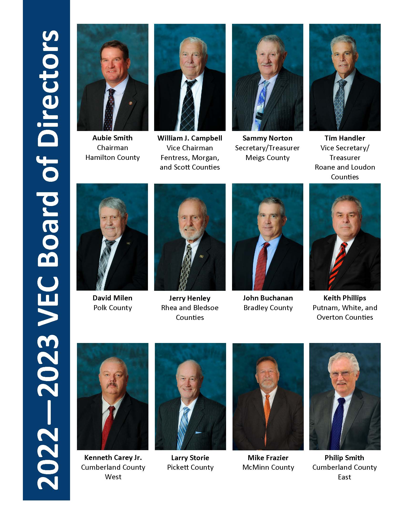 Board of Directors Volunteer Energy Cooperative