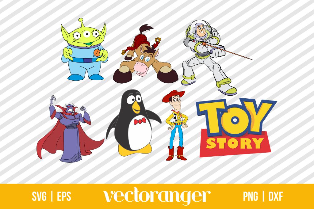 Toy Story SVG Bundle Vectoranger
